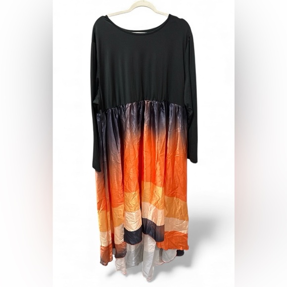 NWT Xpluswear Design Plus Size Formal Black Argyle Round Neck Long without belt - Picture 6 of 7